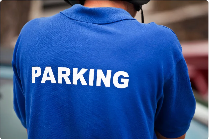 Temporary Parking Attendant in UK