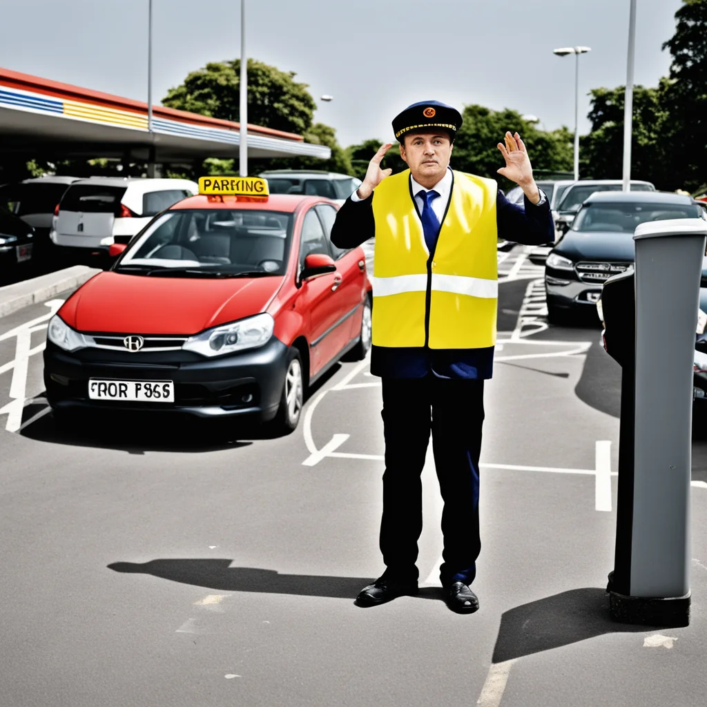 Temporary Parking Attendant in UK