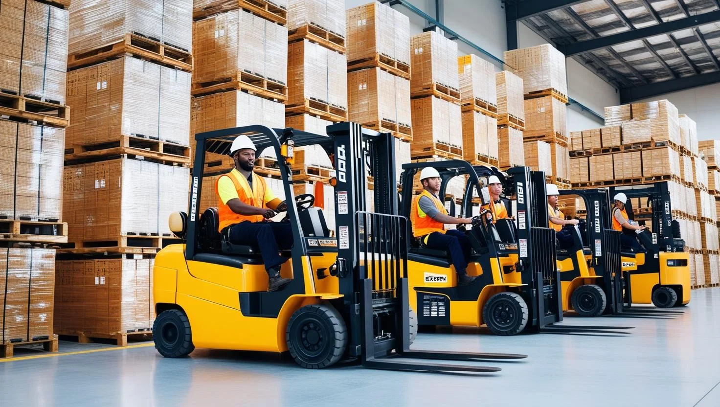 Forklift Operator Roles in Cardiff