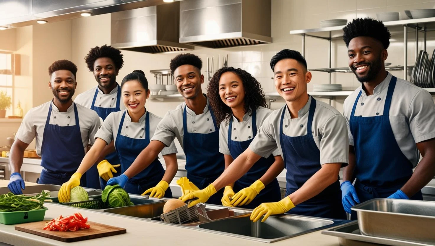 Temporary Kitchen Porters Needed in Wimbledon