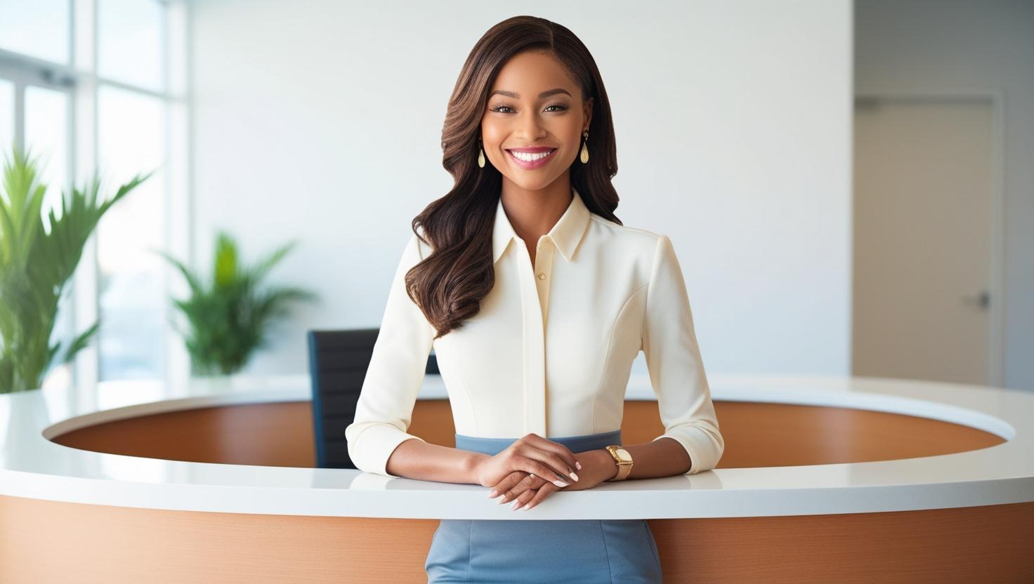 Book professional reception staff today