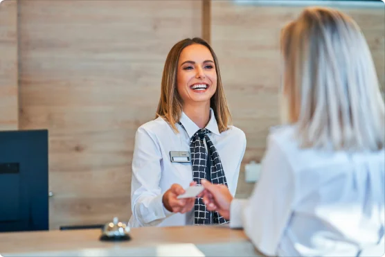 Hotel Receptionist in UK